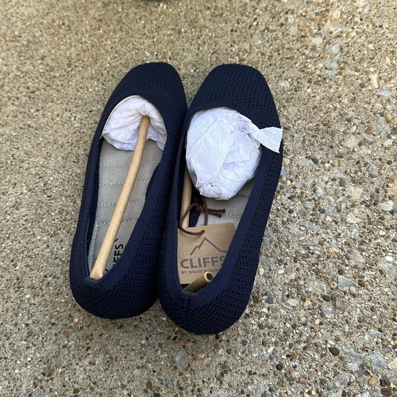 NWT Navy Cliffs By White Mountain Flats size 6.5 Wide - Picture 3 of 6